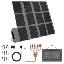 MHPOWOS 40W 80W 120W Portable Solar Panel Foldable USB Solar Charger for Camping picture