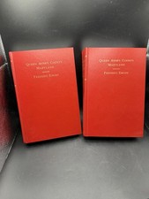 Queen Anne’s County Maryland History Frederic Emory 1981 Hardcover Books 2  picture