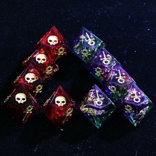 15 Polyhedral Resin Sabbat Dice Sets VtM WoD The Crucible picture