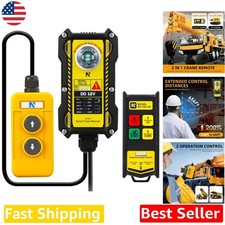 Heavy Duty 2-in-1 Crane Remote, Wireless 656ft Dump Trailer Control picture