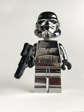 LEGO Star wars RARE Chrome Silver Stormtrooper Minifigure | sw0097 picture