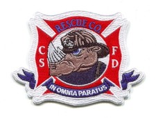 Colorado Springs Fire Department Heavy Rescue 17 Patch Colorado CO v2 Rhino picture