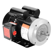 Uimoso 1.5HP Electric Motor 1725RPM AC115/230V 56C Frame 1Phase 5/8