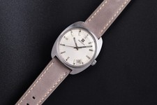 Zenith Surf 2572C Vintage 1970s Manual Wind Date 35mm Swiss Men's Watch picture