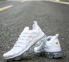 Nike Air Vapormax plus Triple Platinum 924453-100 Men's Retro Running - picture