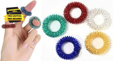 5Pcs Multicolor Finger Massage Rings Prickly Sensory Acupressure Ring, Color Pro picture