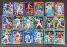 2024 Topps Chrome and Update SERIAL NUMBER and NEGATIVE REFRACTORS You Pick picture