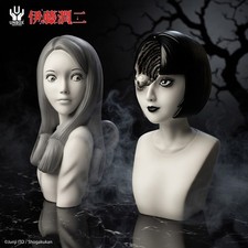 UNBOX Junji Ito Uzumaki: Kirie Goshima / Azami Kurotani Collectible Bust Figure picture