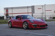 Porsche 911 991 GT3 Forged Aluminum Wheels TE37 Style Center Lock 19x9.5 19x12 picture