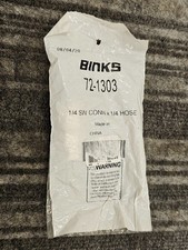 (QTY 10) BINKS 72-1303: 1/4 inch Swivel Connector x 1/4 inch Hose Fitting picture