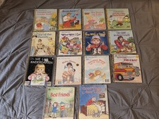 Vintage Little Golden Books Lot of 14 Hiram’s Red Shirt Eloise Wilkin Peanuts picture