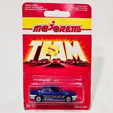 Vintage Majorette 218 Peugeot 405 Mi 16 / Rare HTF Blue Made in Portugal / New picture