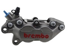 BREMBO Axial 40mm P4 30/34 Caliper Titanium Color Left Side  New picture