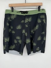 NEW Roark Revival The Passage 18” Boardshort Swim Trunks Green Mens Sz 34 $70 picture