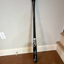 Extremely RARE Deion Sanders / Bo Jackson signed Rawlings Pro Black Baseball Bat picture