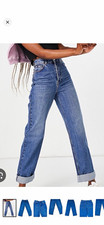 Topshop Oversized Mom Jeans Size 28 picture