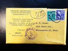 Rare Original, Unopened and Sealed 1954 US Mint Set with Stamp - 30 Coins picture