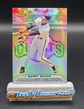 Barry Bonds 1999 Topps Finest Franchise Records Refractor picture