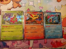 Meganium Ethan's Typhlosion Feraligatr Starters G2 HOLOS 3 Card Complete Set NM picture