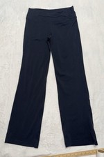 Lululemon Women’s Groove Pant Black High Rise Wide Leg Size 10 picture