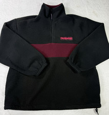 Vintage Harvard University Fleece Mens Small USA Pullover Fleece 1/4 Sweatshirt picture