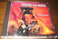Crash And Burn Soundtrack CD Score By Richard Band Intrada 1992 Like New picture