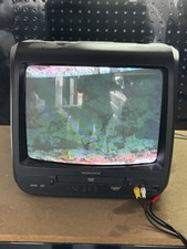 MAGNAVOX CD130MW9 13 CRT TV/DVD Player Retro Gaming W/ Remote DVD Tray Wont Open picture