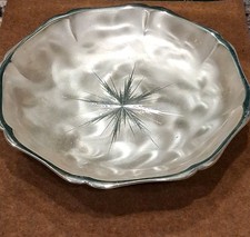 Vintage 8” German WMF Ikora Silver Plated 3 Footed Candy Dish/or Whatever Dish🤗 picture