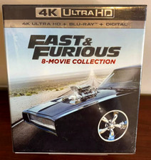 Fast & Furious: 8-Movie Collection (4k Ultra HD + Blu-Ray + Digital) NEW/SEALED picture