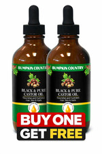 buy  one get one 2x4oz AUTHENIC Jamaican Castor Oil | 100% Organic Cold Pres picture