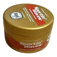 Softsheen-Carson Sportin Waves Maximum Hold Pomade 3.5 oz New  picture