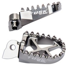 Tusk Billet Race Foot Pegs Compatible with KX250F 2006-2025/KX450 2019-2025 picture