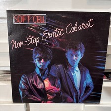Non-Stop Erotic Cabaret - Soft Cell (1981 Vinyl Record - Sire SRK 3647) - VG-VG+ picture