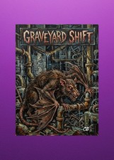 Graveyard Shift Reimagined ACEO Giclee Print | Stephen King Horror | Rat Beast picture