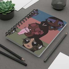 Im Just A Girl ~ Spiral Bound Journal picture