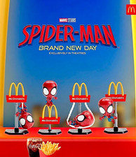 McDonald’s Spider-Man Brand New Day Asia 2026 Figures Happy Meal -Boxes Included picture