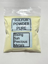 Sulfur Powder - High Purity (99.5%) 1 to 16 oz Selection I pay most of shipping picture