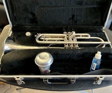 Trumpet Vintage Bach Silver  80’s picture