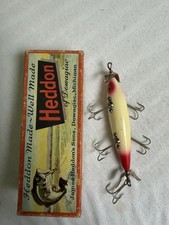 Red And White Clean Heddon Dowagiac 150 picture