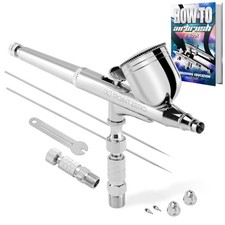 Dual Action Airbrush Kit with 3 Tips picture