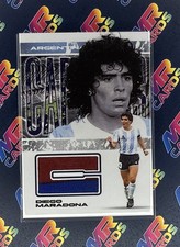 2026 Futera FX Series 3 Diego Maradona Captains Patch /5 Game Worn Jersey CT19 picture