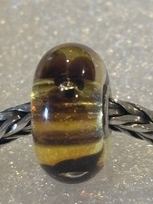 Trollbeads Translucent Flower Bead Delicate and Beautiful Sterling Silver 925 picture