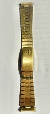 VTG SWISS GOLD TONE HAMILTON BRACELET MEASURES 6” Long & FOR 20.7mm LUG picture