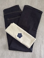 Momotaro Jeans Lot 004 Tag 31 Raw Indigo Japanese Selvedge Denim Wide Leg picture