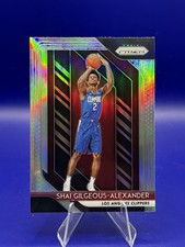 Shai Gilgeous-Alexander - 2018-19 Panini Prizm - #184 Silver Prizm (RC) Thunder picture