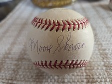 MOOSE SKOWRON signed OML 2001 ABSOLUTE MEMORABILIA BASEBALL BECKETT BN89985 picture