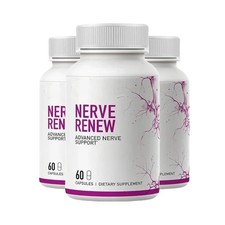 3 Pack Nerve Renew Capsules – Advanced Nerve Support Daily Capsules- 60 Caps FS picture
