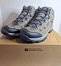 Mountain Warehouse Adventurer Mens Waterproof Boots Hiking Trekking Shoes Sz 10 picture