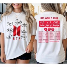 BTS K-POP Arirang 2026 World Tour Jersey, Concert Merch, Fan Apparel -  picture