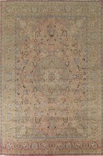 Vintage Muted Traditional Ardakan Floral Area Rug 10x13 Handmade Dining Room Rug picture